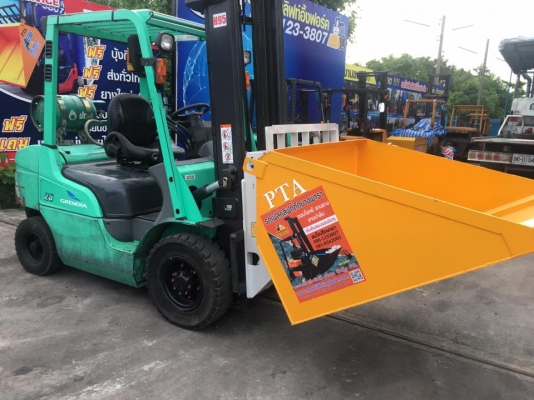 ขายรถตักยางพาราตักทะลายปาล์มงาเทกระดกเทได้