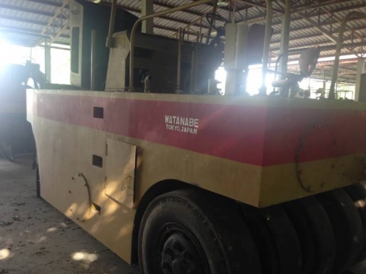 ขาย 295,000 บาท รถบดล้อยาง 9 ล้อ WATANABE WP902 เครื่องดี เกียรดี ยางไม่สวย เอกสารเล่มทะเบียน ม.79 รถอยู่ จ.นครสวรรค์ โทร&ไอดีไลน์ 0610710295 ขาย 295,000 บาท รถบดล้อยาง 9 ล้อ WATANABE WP902 เครื่องดี เกียรดี ยางไม่สวย เอกสารเล่มทะเบียน ม.79 รถอยู่ จ.นครสวรรค์ โทร&ไอดีไลน์ 0610710295