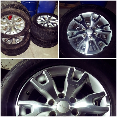 ล้อแม็กพร้อมยาง กระบะฟอร์ดตัว3.2 Wildtrek ขอบ 18&quot;