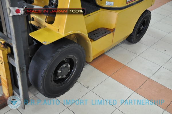 ขายรถโฟล์คลิฟท์มือสอง  MITSUBISHI รุ่น  FG10D-00885 นำเข้าจากประเทศญี่ปุ่น 100\% ไม่เคยใช้งานในไทย