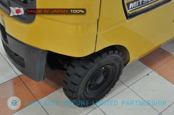 ขายรถโฟล์คลิฟท์มือสอง  MITSUBISHI รุ่น  FG10D-00885 นำเข้าจากประเทศญี่ปุ่น 100\% ไม่เคยใช้งานในไทย