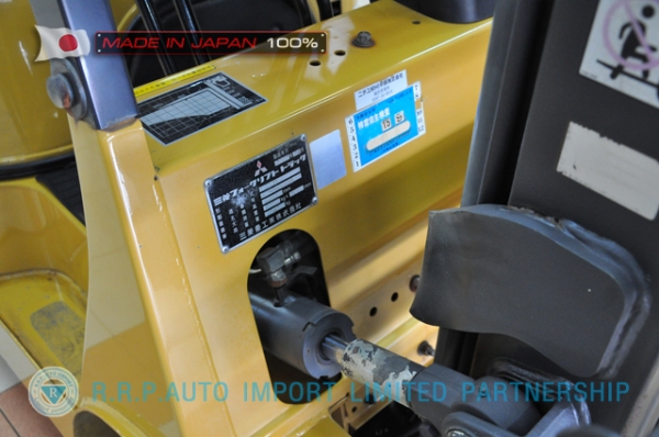 ขายรถโฟล์คลิฟท์มือสอง  MITSUBISHI รุ่น  FG10D-00885 นำเข้าจากประเทศญี่ปุ่น 100\% ไม่เคยใช้งานในไทย
