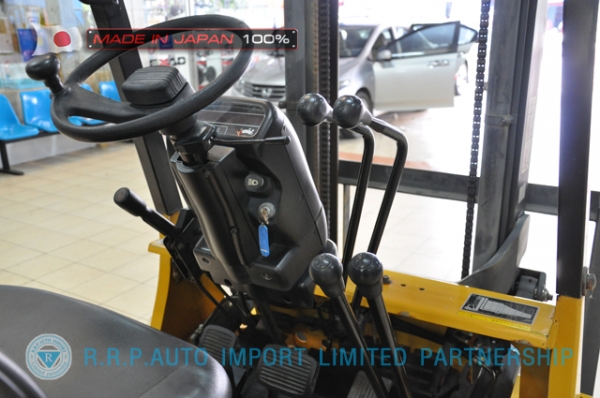 ขายรถโฟล์คลิฟท์มือสอง  MITSUBISHI รุ่น  FG10D-00885 นำเข้าจากประเทศญี่ปุ่น 100\% ไม่เคยใช้งานในไทย