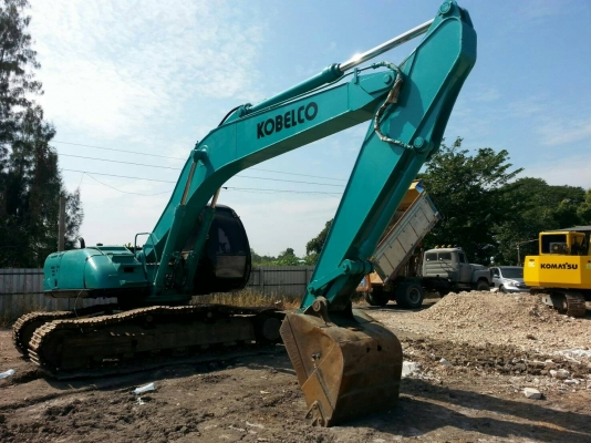 KOBELCO SK MACK5 SUPPER ไฟฟ้าครบ เอวแน่น ช่วงล่างเต็มรถทำงานอยู่
