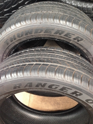 Thunderer 265 50 r20 ปี15 1คู่ สภาพสวยไม่ป่ะ ดอกเต็ม ตจว.ส่งได้ครับ t.061-9030026