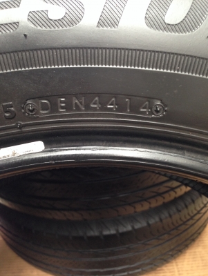 Bridgestone ecopia 225 65 r17 ปี14 สภาพดี แก้มไม่แตกไม่ร้าว ตจว.ส่งได้ครับ T.o61-9030026