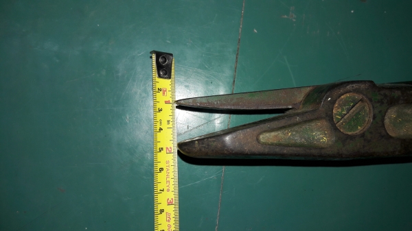 ขายกรรไกรตัดแผ่นเหล็กแบนงานเก่ายุโรป