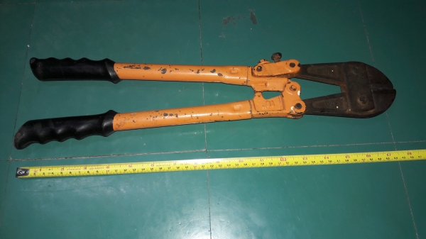 ขายกรรไกรตัดเหล็กยาว18นิ้ว มือสองสภานพใช้งาน