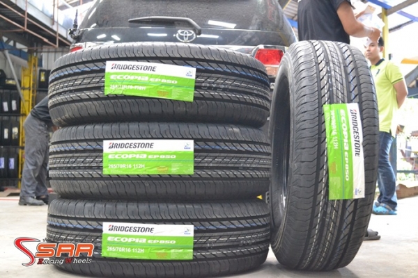 BRIDGESTONE EP850 265/70R16 เส้นละ 5,500 บาท BRIDGESTONE EP850 265/70R16 เส้นละ 5,500 บาท