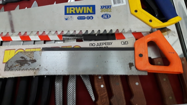 ขายเลื่อยรัสเซีย.ชุด3ใบ ของใหม่เก่าเก็บMADE IN RUSSIA.