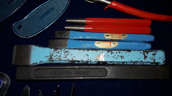 ขายเหล็กสกัดรัสเซียสีดำ Made in Russia.ใหม่เก่าเก็บ