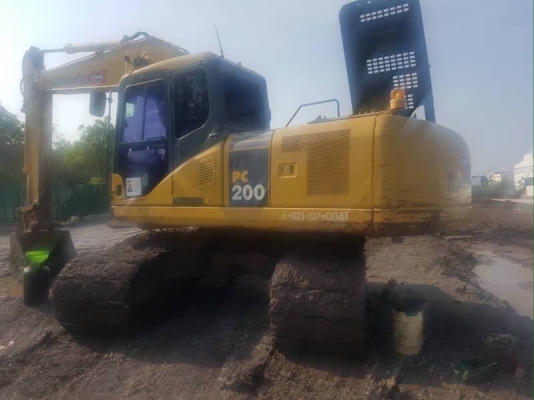 ขาย 1,250,000 บาท KOMATSU PC200-7 เครื่องดี ปั้มแรง โช่หนา เอวแน่น ไฟฟ้าครบ แอร์เย็น (เอกสารเล่มทะเบียน)  รถอยู่  อยุธยา โทร&amp;ไอดีไลน์ 0610710295
