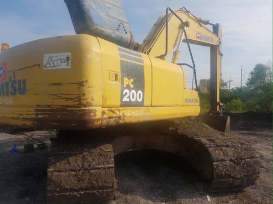 ขาย 1,250,000 บาท KOMATSU PC200-7 เครื่องดี ปั้มแรง โช่หนา เอวแน่น ไฟฟ้าครบ แอร์เย็น (เอกสารเล่มทะเบียน)  รถอยู่  อยุธยา โทร&amp;ไอดีไลน์ 0610710295