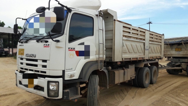 360 แรง ปี56 รถบรรทุกทราย รถสวยเดิมๆ ไมล์ประมาณ 4 แสนกว่าๆ เล่มพร้อม