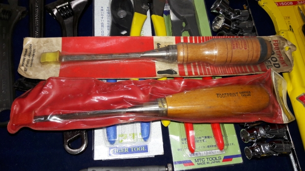 ขายสิ่วตราตีนงานเก่าอังกฤษ1/4"Made in England.