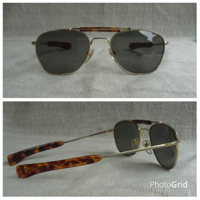แว่นตาอเมริกันเสืออากาศ ยุค '90s ตัวจ่าฝูง! Vintage AO Skymaster handmade in USA แว่นตาอเมริกันเสืออากาศ ยุค '90s ตัวจ่าฝูง! Vintage AO Skymaster handmade in USA