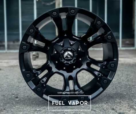 FUEL VAPOR ขอบ20 นิ้ว ET-18 สีดำด้าน FUEL VAPOR ขอบ20 นิ้ว ET-18 สีดำด้าน