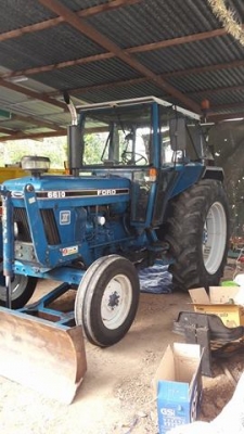 รถไถฟอร์ด 6610 เก่านอก อุปกรณ์ครบพร้อมใช้งาน