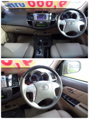 TOYOTA FORTUNER 2.7V 2WD เกียร์AT ปี 2012 โทร 062-991-6649 ดาวออโต้เบสท์