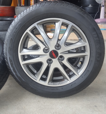 ายล้อTOYOTA TRD15 พร้อมยางปี15 4 ล้อ ายล้อTOYOTA TRD15 พร้อมยางปี15 4 ล้อ