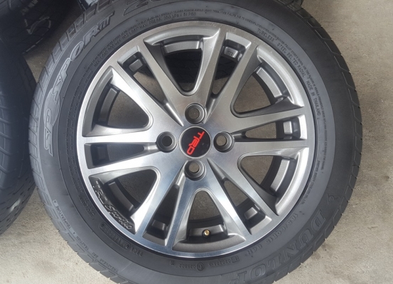 ายล้อTOYOTA TRD15 พร้อมยางปี15 4 ล้อ ายล้อTOYOTA TRD15 พร้อมยางปี15 4 ล้อ