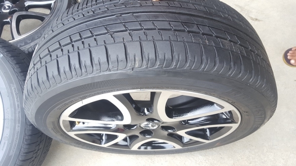 ขายล้อ Mazda2 TOP16(หน้าเงาดำ)พร้อมยาง 4 ล้อ ขายล้อ Mazda2 TOP16(หน้าเงาดำ)พร้อมยาง 4 ล้อ