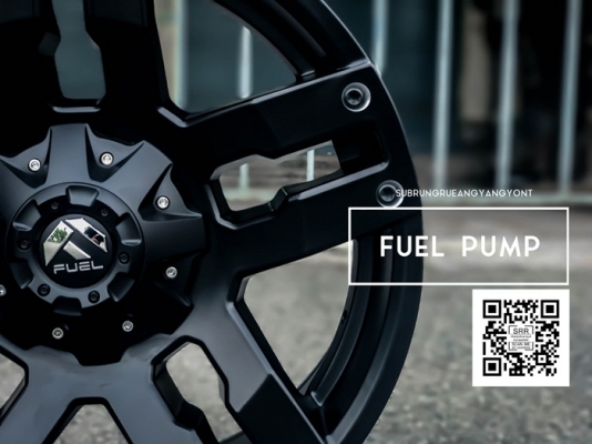 FUEL PUMP ขอบ20X9 ET+20 สีดำด้าน FUEL PUMP ขอบ20X9 ET+20 สีดำด้าน