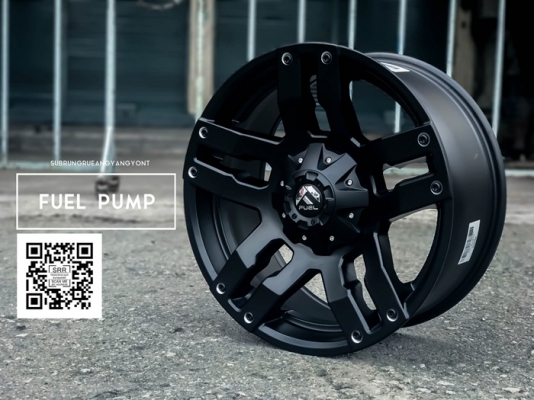 FUEL PUMP ขอบ20X9 ET+20 สีดำด้าน