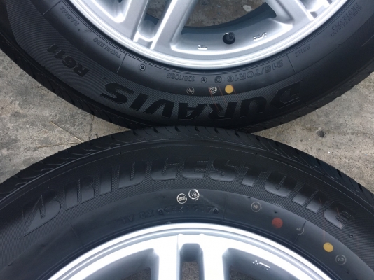 แม็กป้ายแดง ISUZU Blue Power ขอบ 16 พร้อมยางป้ายแดง 215-70-16 ปี 17 แม็กป้ายแดง ISUZU Blue Power ขอบ 16 พร้อมยางป้ายแดง 215-70-16 ปี 17