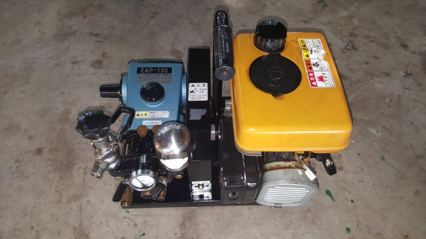 ปั้มอัดฉีดเครื่อง 2 แรง รูน้ำเข้า 6 หุน พร้อมใช้งาน