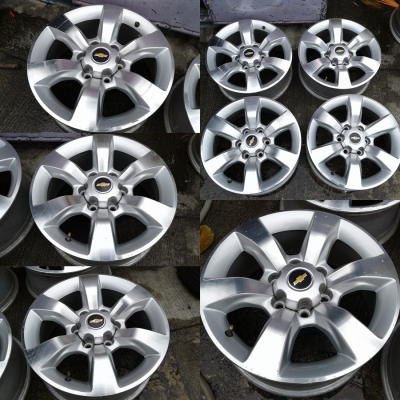 แม็ก Chevrolet TrailBlazer ขอบ18- 6รู139 กว้าง 7.5 นิ้ว ET33 สภาพเดิมๆไม่คดไม่ดุ้ง ไม่เคยเก็บงาน มีรอยจากการใช้งานบ้าง ราคา 4 วง 6,900 บาท แม็ก Chevrolet TrailBlazer ขอบ18- 6รู139 กว้าง 7.5 นิ้ว ET33 สภาพเดิมๆไม่คดไม่ดุ้ง ไม่เคยเก็บงาน มีรอยจากการใช้งานบ้าง ราคา 4 วง 6,900 บาท