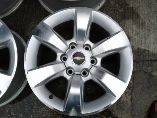แม็ก Chevrolet TrailBlazer ขอบ18- 6รู139 กว้าง 7.5 นิ้ว ET33 สภาพเดิมๆไม่คดไม่ดุ้ง ไม่เคยเก็บงาน มีรอยจากการใช้งานบ้าง ราคา 4 วง 6,900 บาท แม็ก Chevrolet TrailBlazer ขอบ18- 6รู139 กว้าง 7.5 นิ้ว ET33 สภาพเดิมๆไม่คดไม่ดุ้ง ไม่เคยเก็บงาน มีรอยจากการใช้งานบ้าง ราคา 4 วง 6,900 บาท