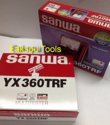 มัลติมิเตอร์ SANWA รุ่น YX360TRF Made In Japan มัลติมิเตอร์ SANWA รุ่น YX360TRF Made In Japan