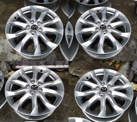 แม็ก Accord G9 ขอบ 17/Mazda3 -18/Wed'S18/Bridgestone18/Captiva 17 ราคา 3900-6900 บาท แม็ก Accord G9 ขอบ 17/Mazda3 -18/Wed'S18/Bridgestone18/Captiva 17 ราคา 3900-6900 บาท