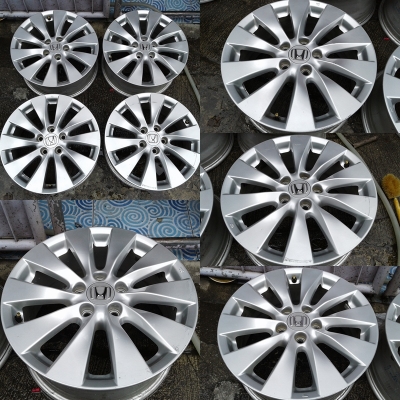 แม็ก Accord G9 ขอบ 17/Mazda3 -18/Wed'S18/Bridgestone18/Captiva 17 ราคา 3900-6900 บาท แม็ก Accord G9 ขอบ 17/Mazda3 -18/Wed'S18/Bridgestone18/Captiva 17 ราคา 3900-6900 บาท