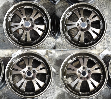 แม็ก Accord G9 ขอบ 17/Mazda3 -18/Wed&#039;S18/Bridgestone18/Captiva 17 ราคา 3900-6900 บาท