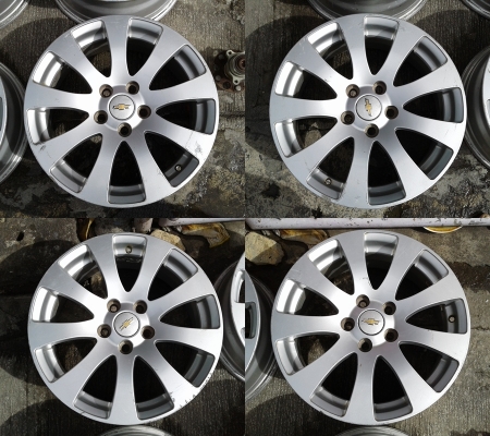 แม็ก Accord G9 ขอบ 17/Mazda3 -18/Wed&#039;S18/Bridgestone18/Captiva 17 ราคา 3900-6900 บาท