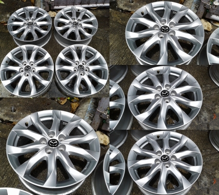 แม็ก Accord G9 ขอบ 17/Mazda3 -18/Wed'S18/Bridgestone18/Captiva 17 ราคา 3900-6900 บาท แม็ก Accord G9 ขอบ 17/Mazda3 -18/Wed'S18/Bridgestone18/Captiva 17 ราคา 3900-6900 บาท