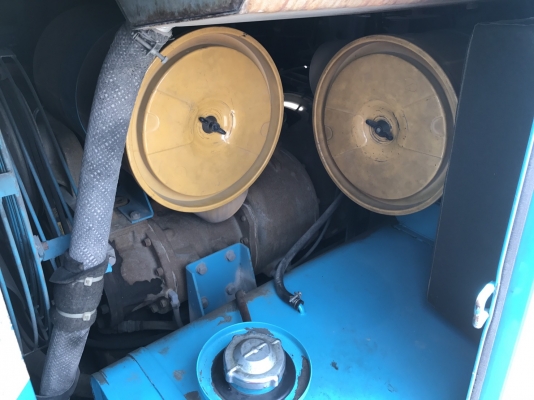 ปั้มลม Airman PDSG750S ทำลมได้ 13 บาร์สภาพสวย เดิมๆ ชั่วโมงทำงานแท้ สภาพตีไป 90\% ครับ