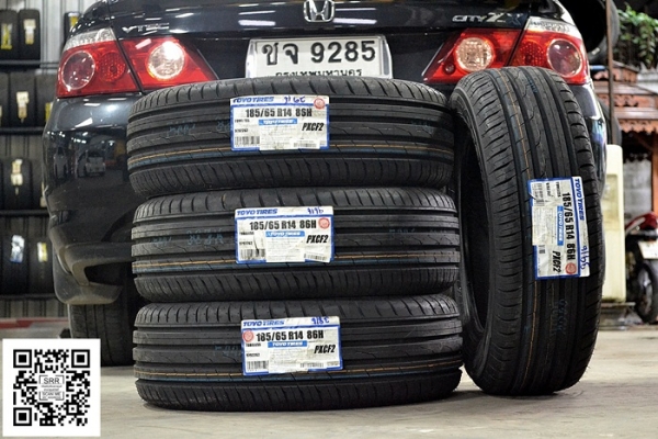 TOYO CF2 185/65R14 เส้นละ 2,450 บาท TOYO CF2 185/65R14 เส้นละ 2,450 บาท