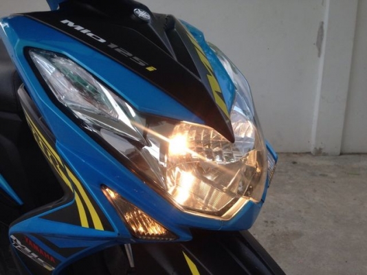 Yamaha Mio125i RR หัวฉีด สี ฟ้าดำ ปี 2015 สวยใหม่