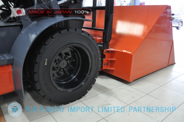 ขายรถโฟล์คลิฟท์มือสอง  TOYOTA รุ่น 6FD25-40951 นำเข้าจากประเทศญี่ปุ่น 100\% ไม่เคยใช้งานในไทย