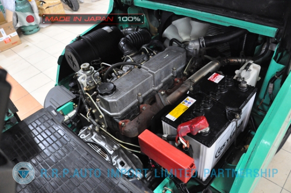 ขายรถโฟล์คลิฟท์มือสอง MITSUBISHI รุ่น FD35AT-50072 นำเข้าจากประเทศญี่ปุ่น 100\% ไม่เคยใช้งานในไทย