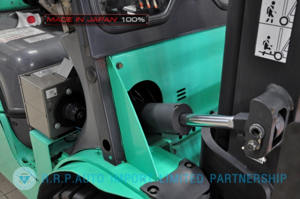 ขายรถโฟล์คลิฟท์มือสอง MITSUBISHI รุ่น FD35AT-50072 นำเข้าจากประเทศญี่ปุ่น 100\% ไม่เคยใช้งานในไทย