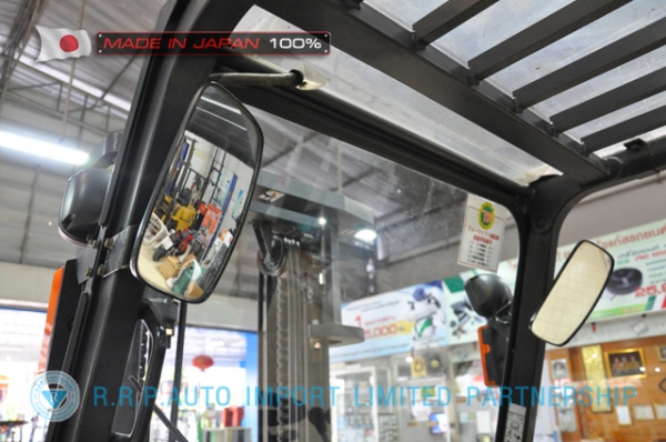 ขายรถโฟล์คลิฟท์มือสอง MITSUBISHI รุ่น FD35AT-50072 นำเข้าจากประเทศญี่ปุ่น 100\% ไม่เคยใช้งานในไทย