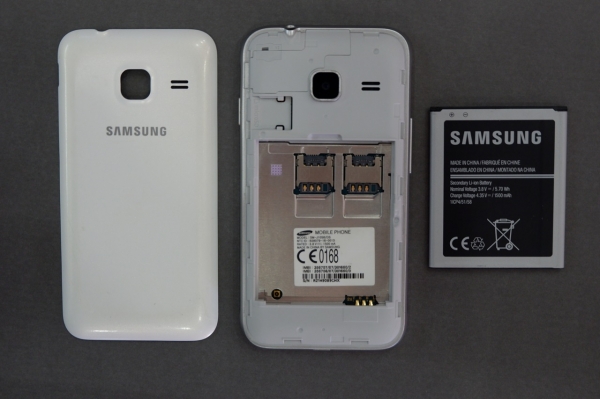 Samsung Galaxy J1 MINI สีขาว สภาพใหม่ ประกันศูนย์ถึง ธ.ค.60 ส่งฟรี