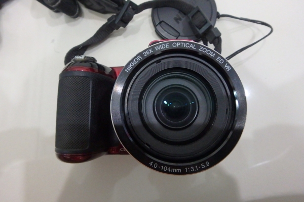 กล้องซูม Nikon L810 สีแดง 16 MP Mem 16 GB ซูมได้ 26 เท่า สภาพใหม่ ส่งฟรี