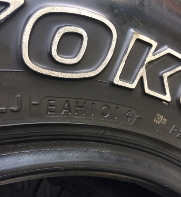 4500 ยาง YOKOHAMA A/T 265/70/16 ปี 14 4500 ยาง YOKOHAMA A/T 265/70/16 ปี 14