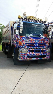ขาย HINO 344 พ่วงแม่ลูก กระบะเนียม อู่ เป๊ยกบ้านโป่ง รถถปี 58