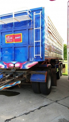 ขาย HINO 344 พ่วงแม่ลูก กระบะเนียม อู่ เป๊ยกบ้านโป่ง รถถปี 58